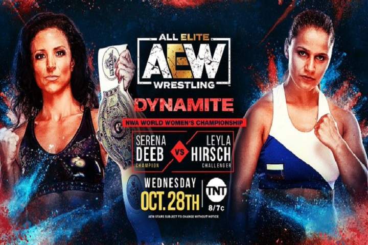 Serena Deeb Vs. Leyla Hirsch For NWA Women's World Champions...