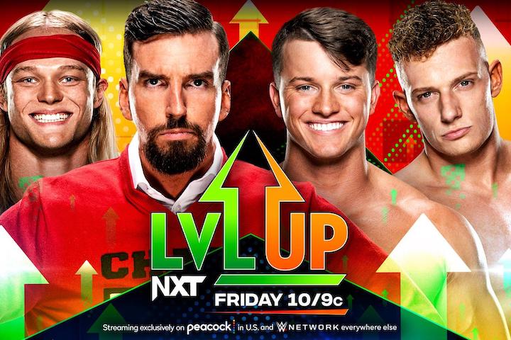 WWE NXT Level Up Preview & Match Card 4/8/22