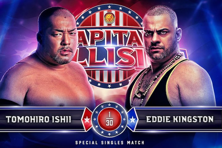 NJPW Signs First Match For Capital Collision