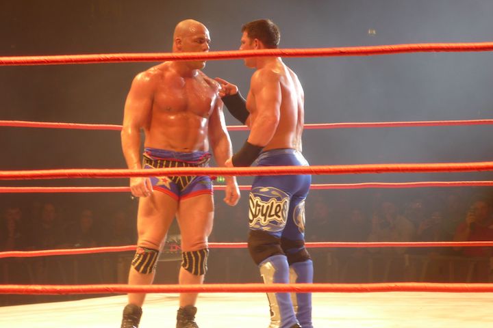 Kurt Angle Says His Three Minute Match With AJ Styles Was So...
