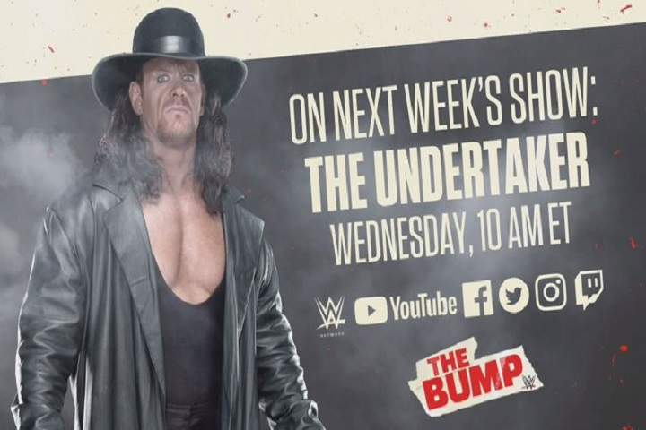 The Undertaker Announced For Next Week's WWE’s The Bump Show