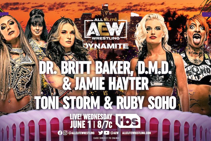 Tony Khan Adds Women's Match To AEW Dynamite 6/01/22