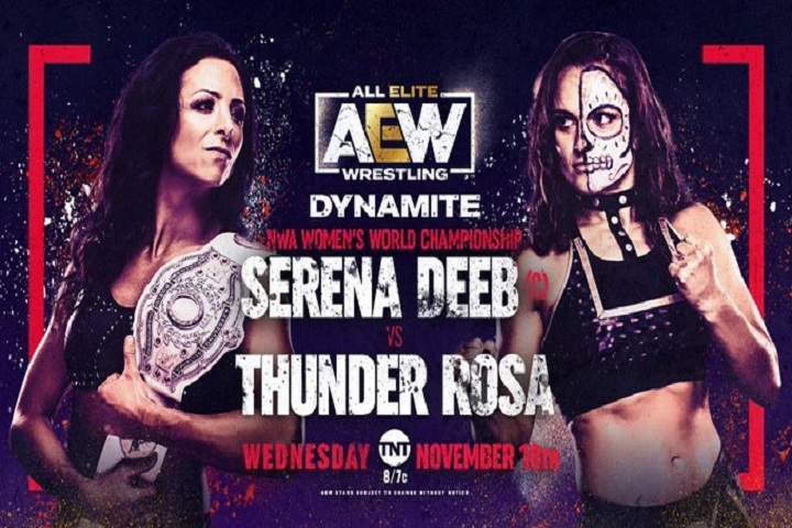 Serena Deeb Vs. Thunder Rosa Announced For The NWA Women's W...