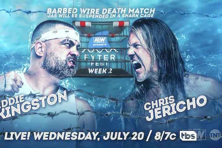 Barbed Wire Deathmatch Announced For 7/20 AEW Dynamite: Fyte...
