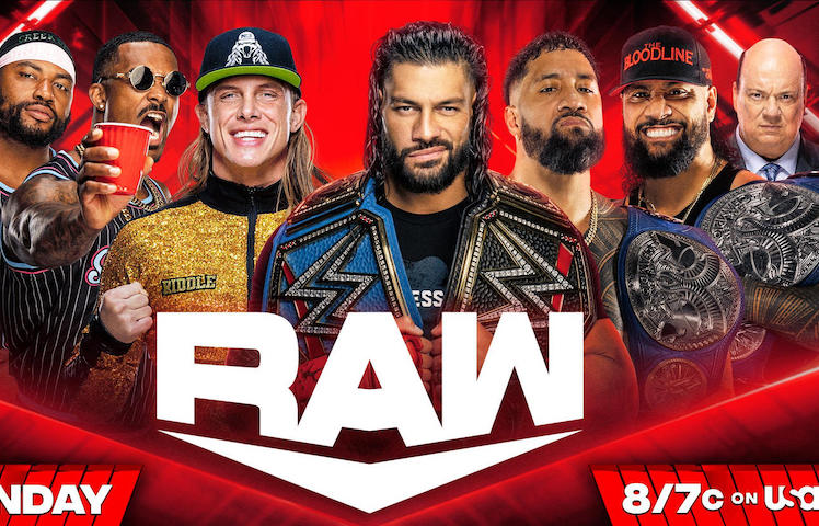 WWE Raw Results 7/25: Roman Reigns & The Usos Vs. Riddle & T...