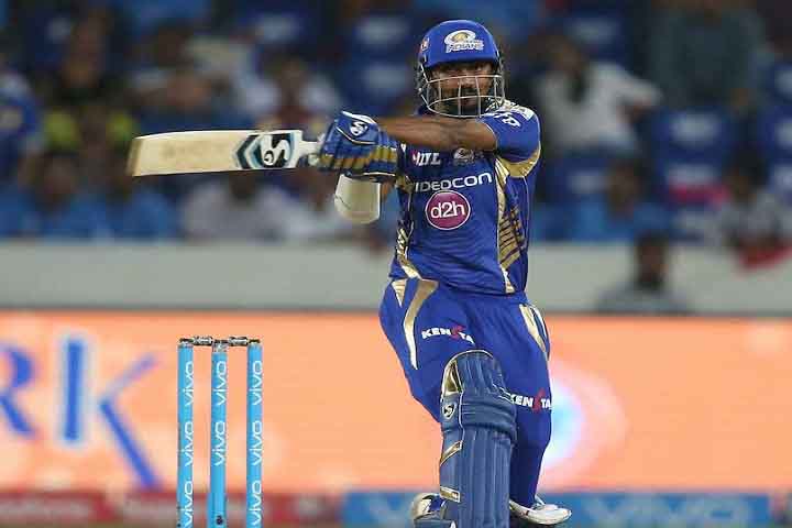 Krunal Pandya's late assault revive MI's campaign