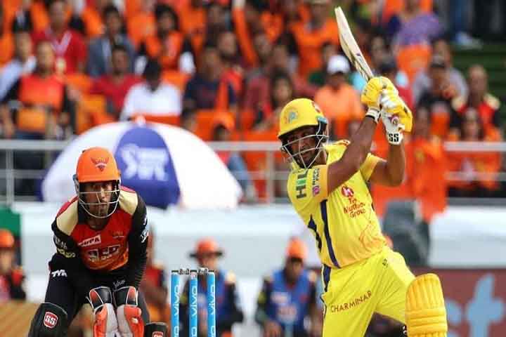 Rayudu star as CSK stunned table topper SRH