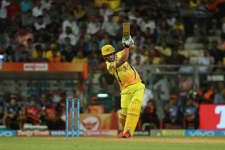 Du Plessis heroic take CSK through final of the IPL 2018