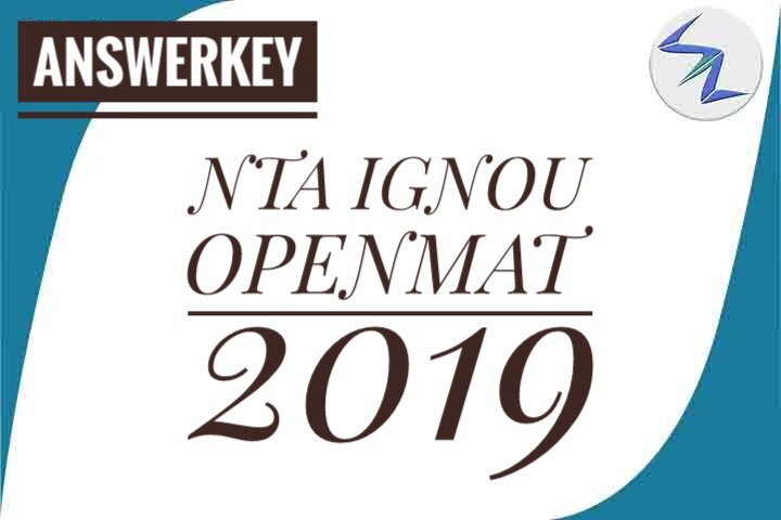 NTA IGNOU OPENMAT 2019 | Answer Key Released | Details Insid...