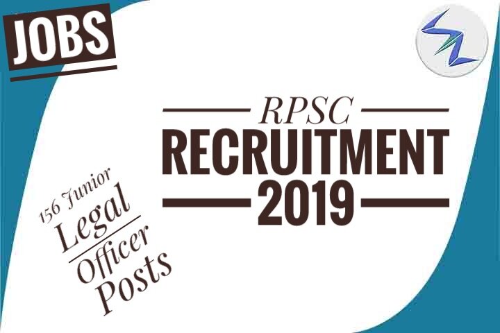 RPSC Recruitment 2019 | 156 Posts Of Junior Legal Officer | ...