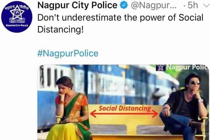 Nagpur police uses still from SRK's 'Chennai Express' for co...