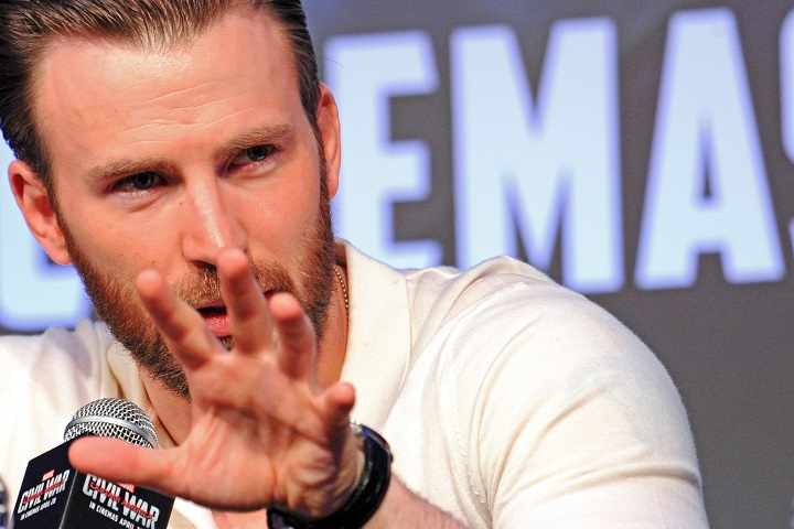 Chris Evans persuaded to take on 'Captain America' by his mo...