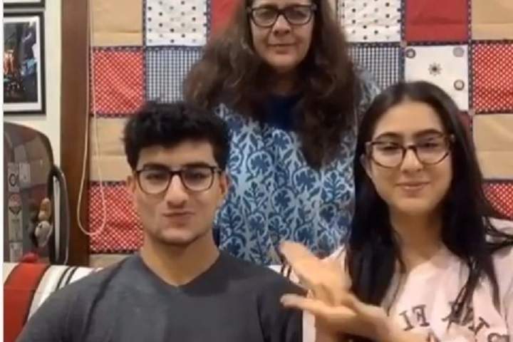 Sara Ali Khan a rebel child, agree mom Amrita and brother Ib...