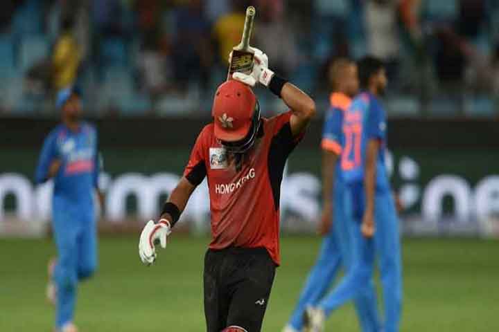 India Survive Hong Kong Threat