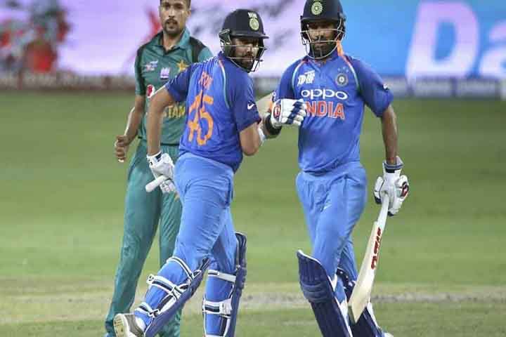 Sensational Rohit And Dhawan Take India Breeze Past Pakistan