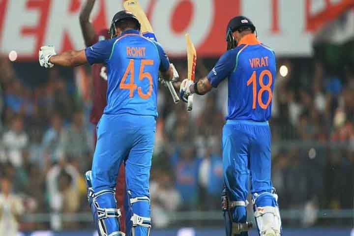 Virat-Rohit Show Break Windies Down