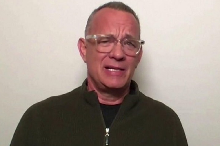 Tom Hanks has no respect for those who don't wear a mask and...