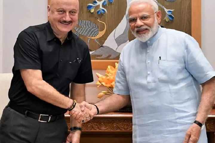 Anupam Kher 'Honoured And Humbled' To Receive PM Narendra Mo...