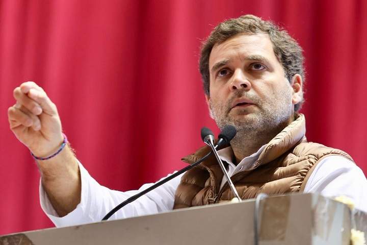 Rahul Gandhi Addresses The National Convention Of AICC Minor...