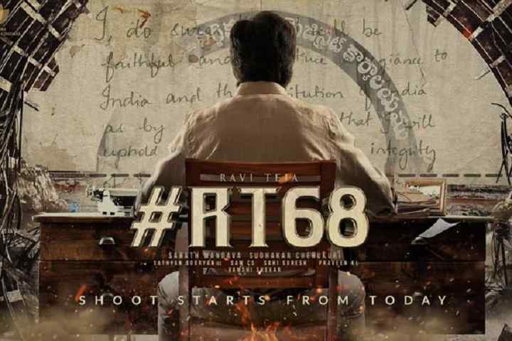 #RT68: Ravi Teja Commences Shooting For His Next Film With D...