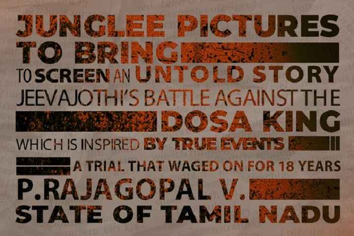 Junglee Pictures Acquired Life Rights Of Jeevajothi Santhaku...