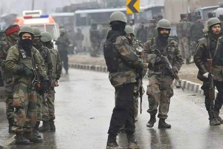 Major Attack On CRPF Convoy, More Than 40 Jawans Martyred