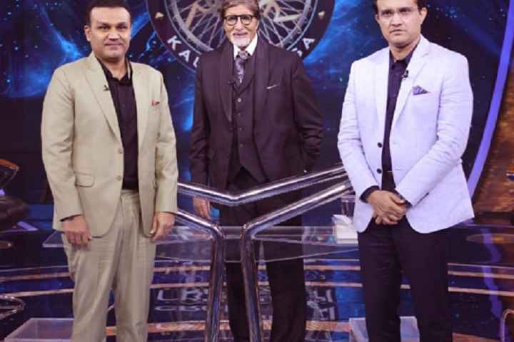 KBC 13: Former Cricketers Sourav Ganguly And Virendra Sehwag...