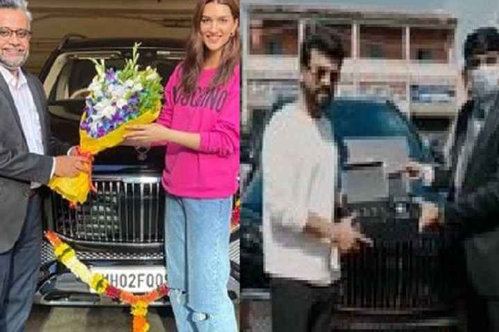 Ram Charan And Kriti Sanon Bring Luxurious Mercedes Maybach ...