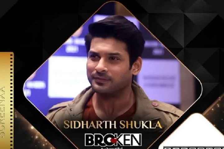 Sidharth Shukla Wins Best Actor Award For 'Broken But Beauti...