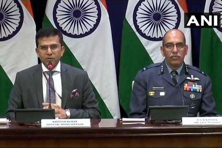 MEA spokesperson and Air Vice Marshal RGK Kapoor address med...