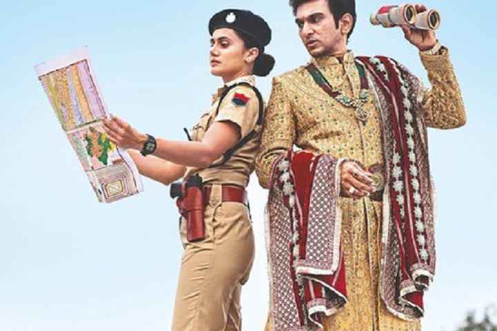 The First Look Of Taapsee Pannu, Pratik Gandhi In Junglee Pi...
