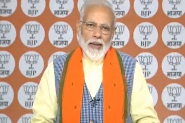 PM Narendra Modi Interacting with Crores of BJP Karyakartas ...