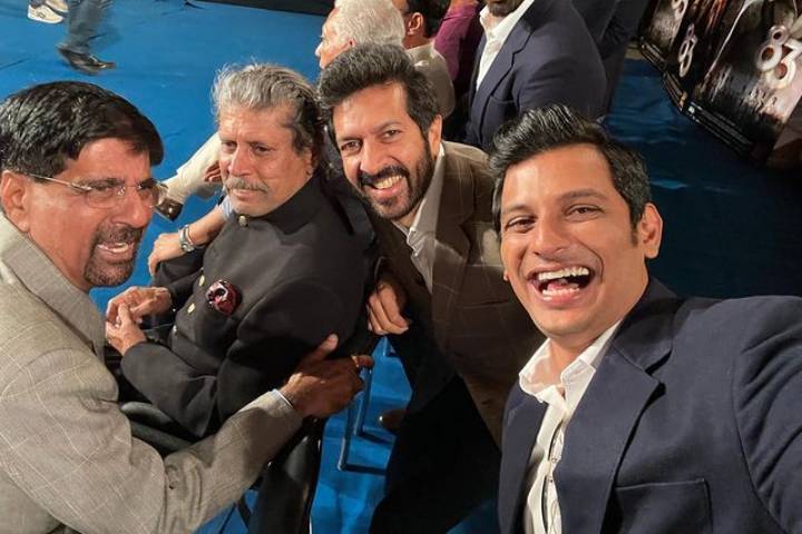 Jiiva puts up pictures with '83' cast; Ranveer says 'greates...