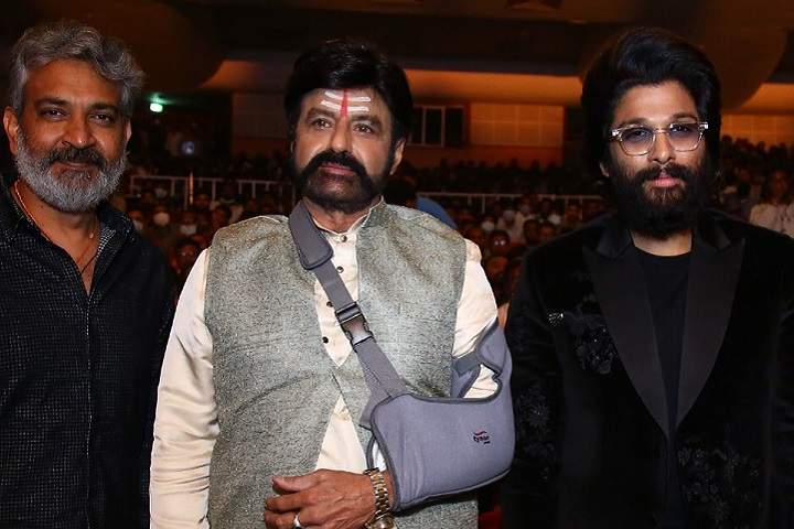 Balakrishna mouths Allu Arjun's famous dialogue from 'Pushpa...