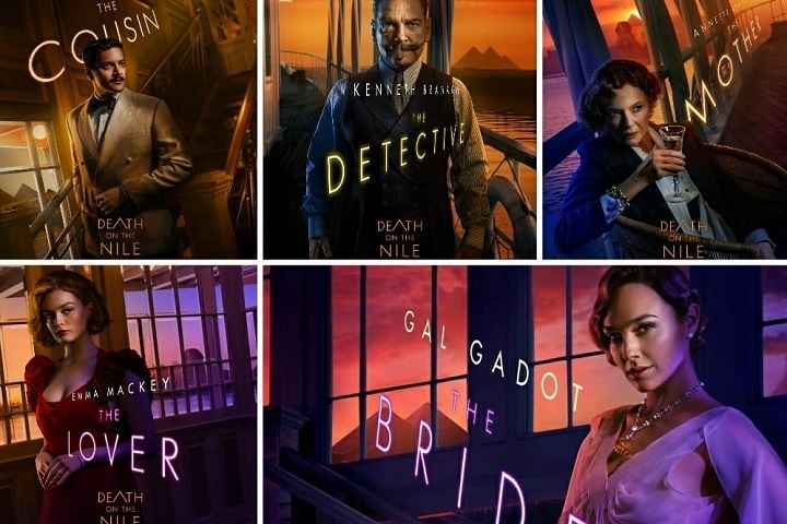 'Death On The Nile' Character Posters Up The Ante On Mystery...