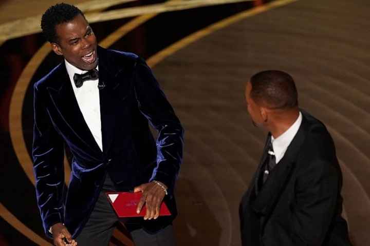 Will Smith Slapped Oscar Presenter Chris Rock After A Joke O...