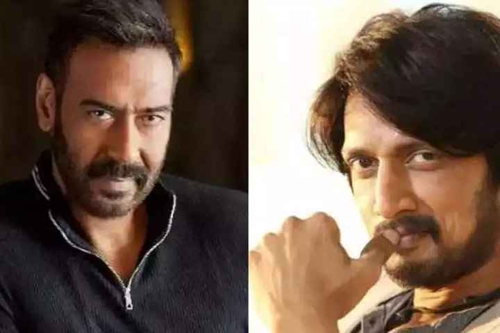 Indian Actors Kichcha Sudeepa And Ajay Devgn Engage In A Twi...