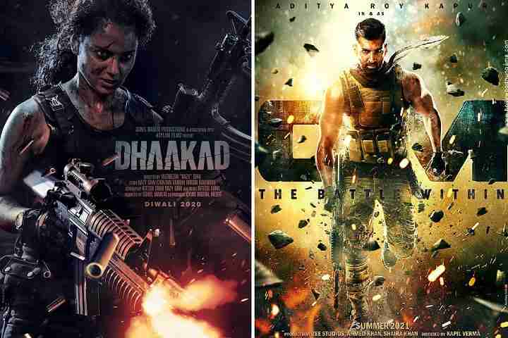 Kangana Ranaut's 'Dhaakad' And Aditya Roy Kapur-Starrer 'Om ...