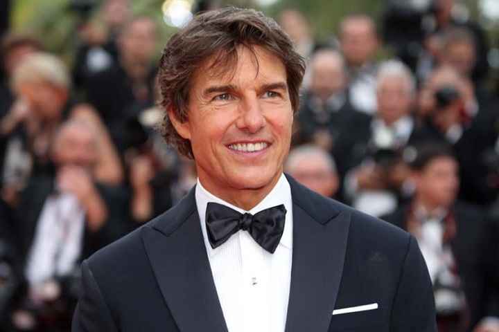 Tom Cruise Receives Honorary Palme d'Or At The 'Top Gun: Mav...