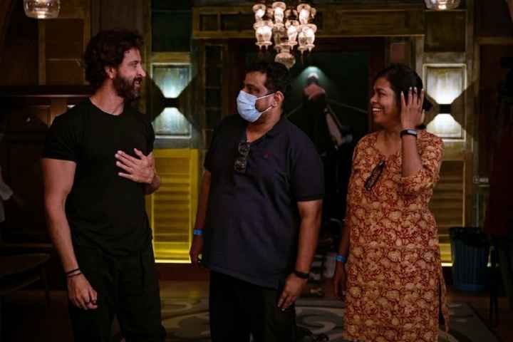 The Shooting of Vikram Vedha Starring Hrithik Roshan and Sai...