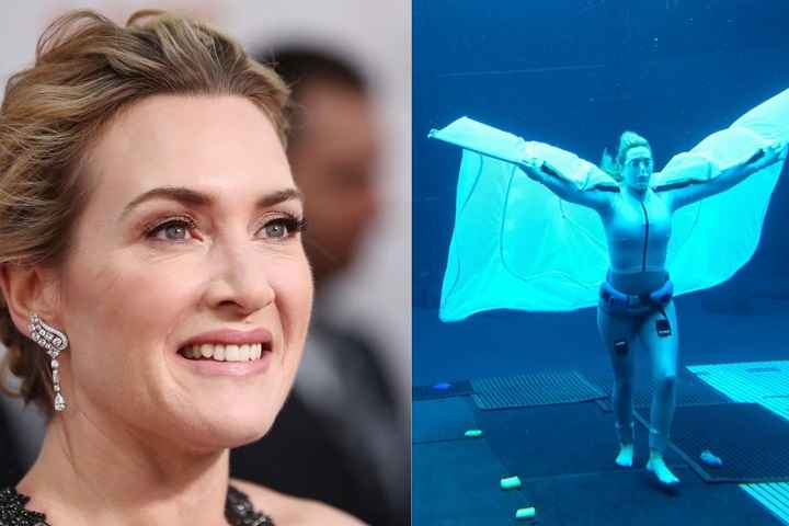 Kate Winslet's First Look Photos As Na'vi Warrior Ronal From...