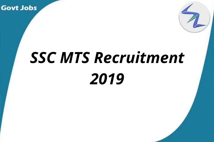 SSC MTS recruitment 2019 | Good Opportunity for Job Seeking ...