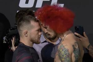 UFC 280: Petr Yan Shoves Sean O'Malley After An Intense Faceoff