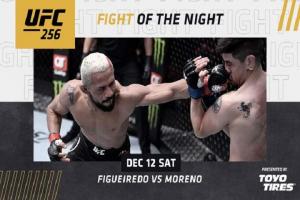 UFC 256 Bonus Winners: Deiveson Figueiredo Vs. Brandon Moreno Ears Fight Of The ...