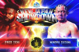 Minoru Suzuki Vs. Fred Yehi Announced For This Week's NJPW Strong