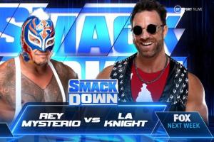 Rey Mysterio vs. LA Knight Made Official For 3/24/23 WWE SmackDown