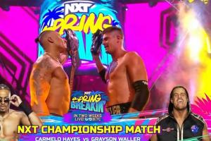 Carmelo Hayes vs. Grayson Waller Announced For NXT Spring Breakin' 2023
