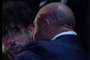 VIDEO: Triple H Embraces Bad Bunny In Respect Following His Stunning WWE Backlas...