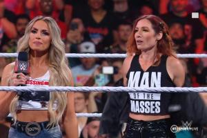 Becky Lynch Makes Shocking Return, Attacks Trish Stratus On RAW