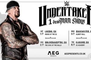 WWE Announces Undertaker 1deadMAN SHOW UK Dates In July
